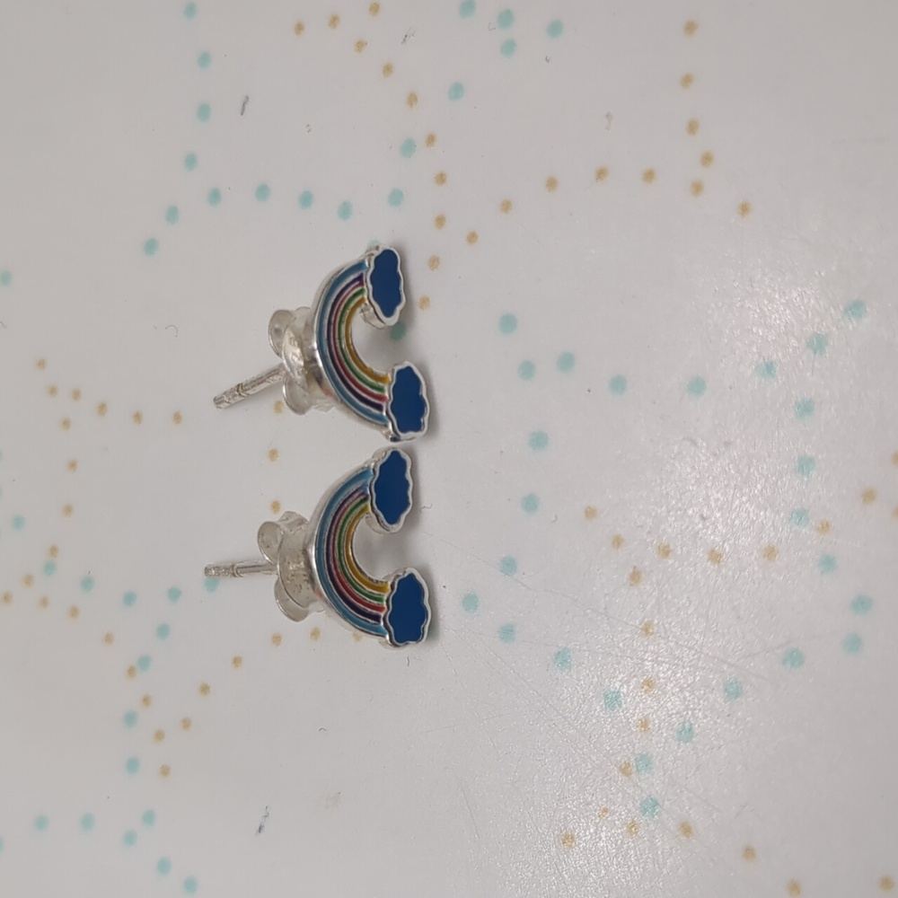 Rainbow earrings